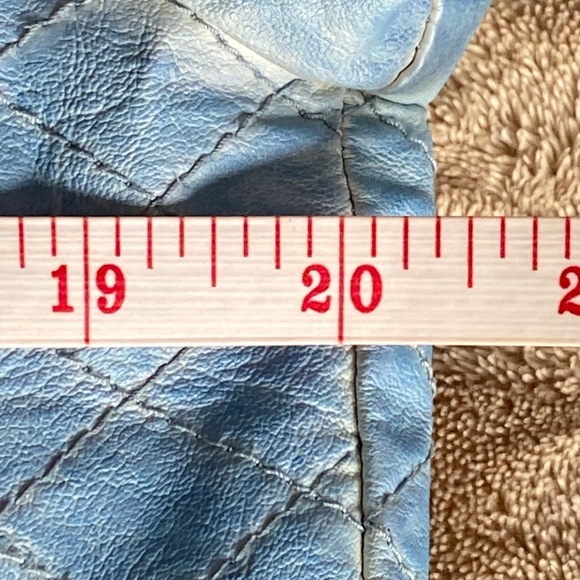 Point Zero Nicole Benisti Vegan Leather Moto Jacket, Size L - Picture 7 of 9